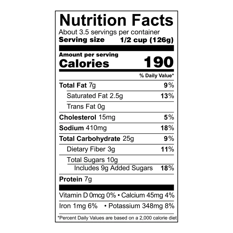 Yellowstone Baked Beans with Bacon, No Allergens, Gluten-Free, Canned Beans, 15 oz. Can. thumbnail 5