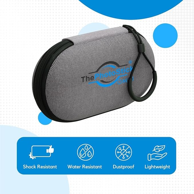 ThePhotoStickÂ® Omni Case | Protective USB Flash Drive Case | Water Resistant Electronics Storage | USB Organizer | Portable Electronics Accessories Case | Shockproof Hard Carrying Travel Case thumbnail 3