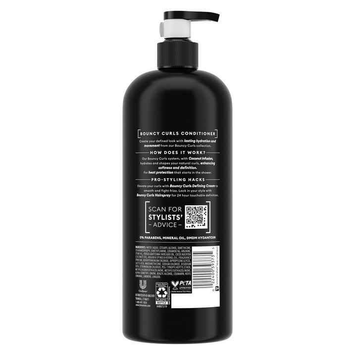 Tresemme Flawless Curls Moisturizing Conditioner, 28 oz thumbnail 3
