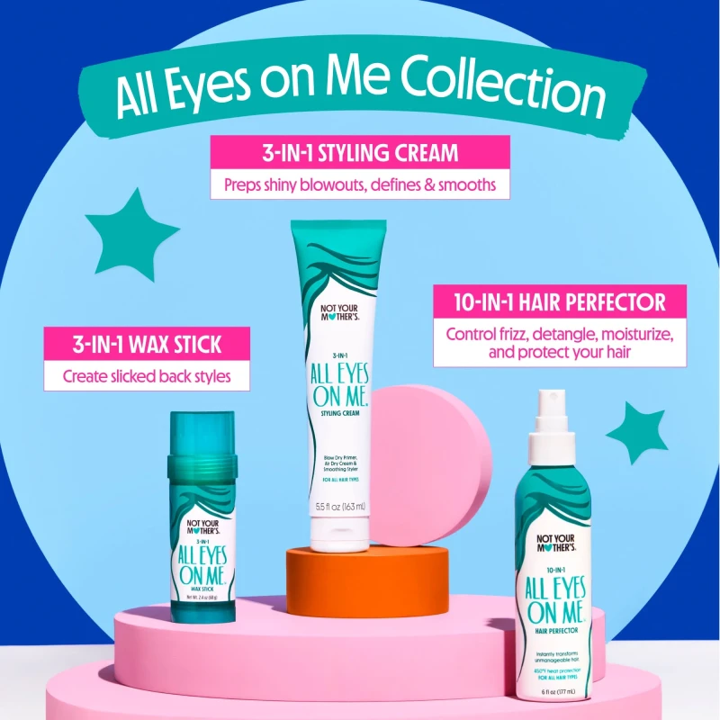 Not Your Mother's All Eyes on Me 3-in-1 Hair Styling Cream, 5.5 fl oz thumbnail 3