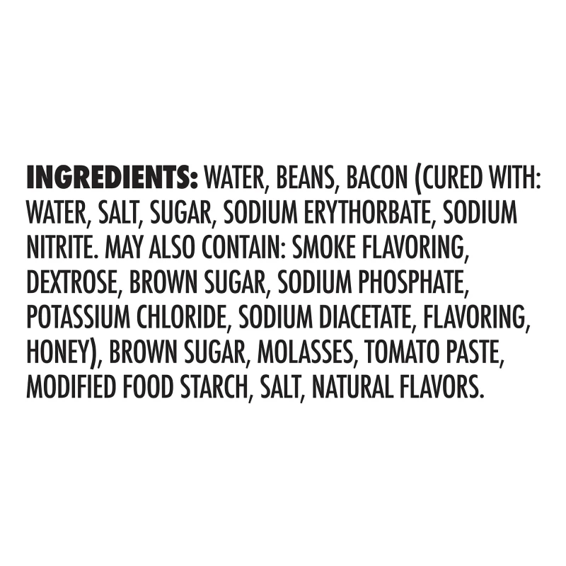 Yellowstone Baked Beans with Bacon, No Allergens, Gluten-Free, Canned Beans, 15 oz. Can. thumbnail 4