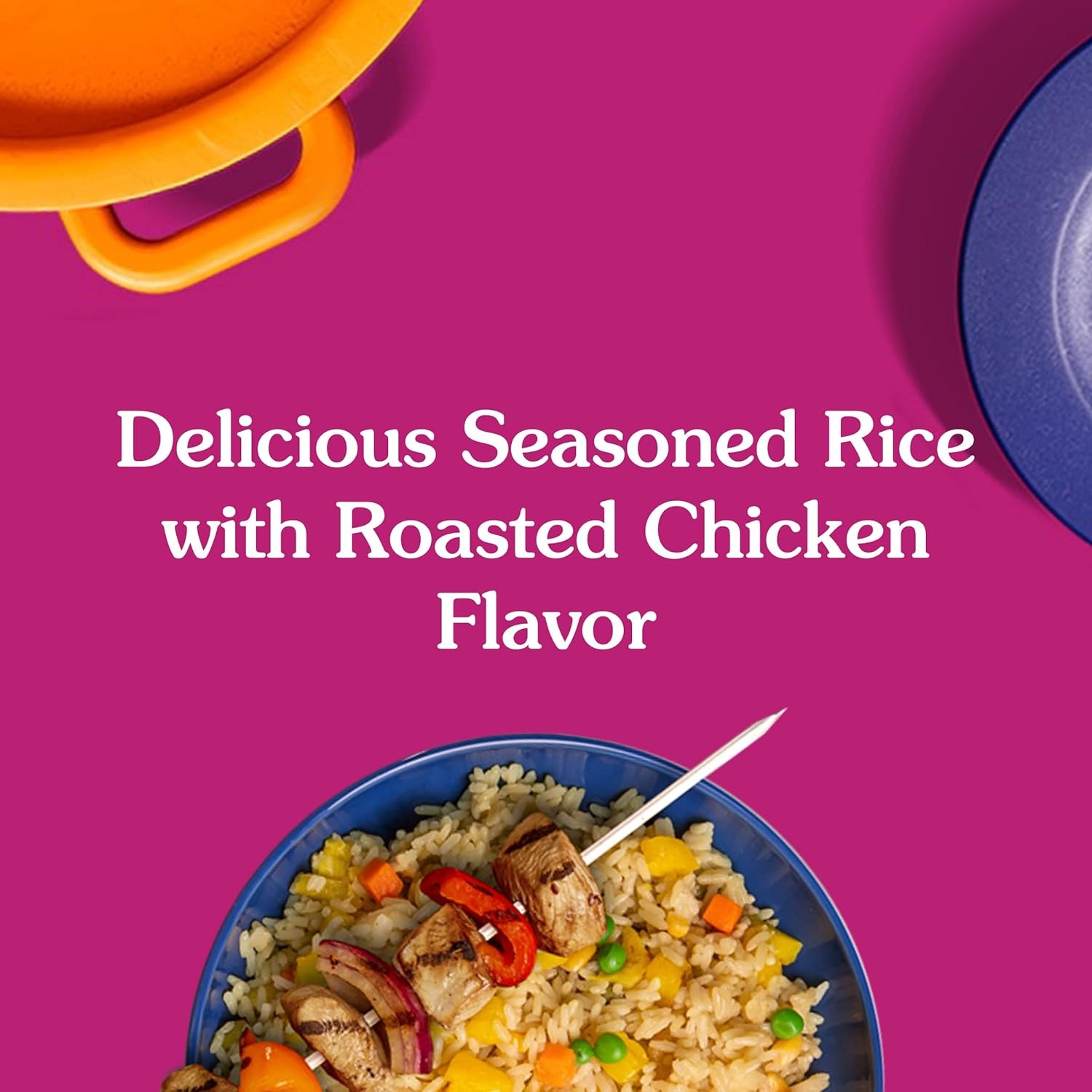 BEN'S ORIGINAL Ready Rice Roasted Chicken Flavored Rice, Easy Dinner Side, 8.8 OZ Pouch (Pack of 6) thumbnail 4