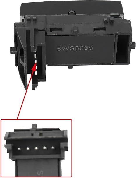 Front Driver Side Door Lock Switch for Chevy Silverado 1500 2500HD 3500HD for GMC Sierra 2007 2008 2009 2010 2011 2012 213 2014# 15804093 901-119 thumbnail 3