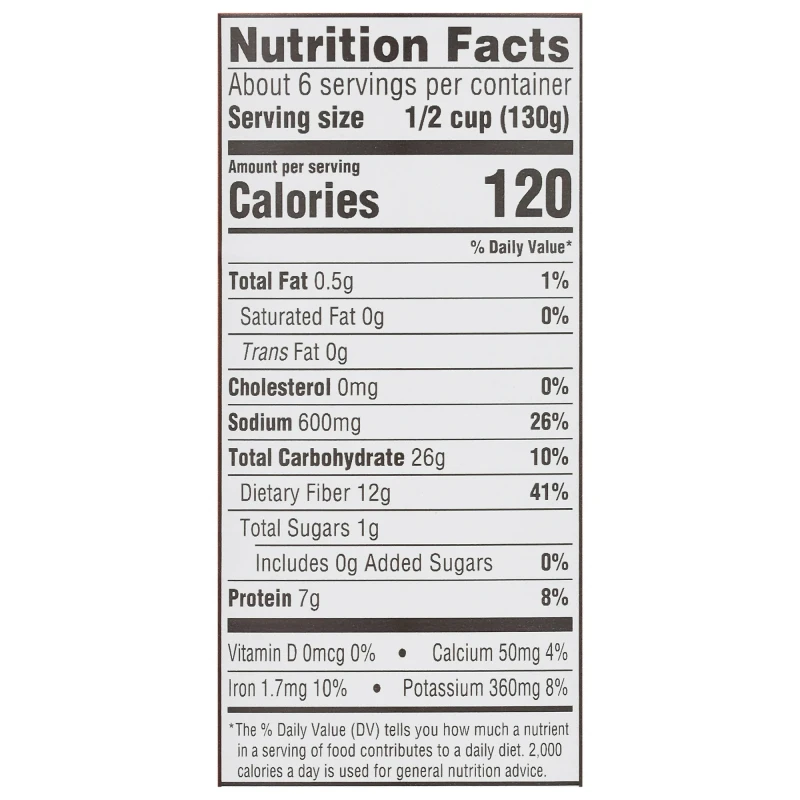 Bush's Zero Sugar Added Baked Beans, Canned Beans, 27.5 oz Can thumbnail 5