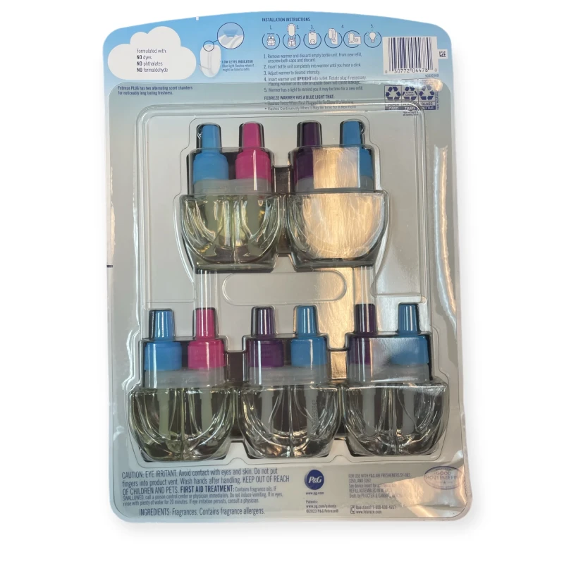 Febreze Plugs Air Freshener Refills, Mediterranean Lavender & Downy, 5 Pack thumbnail 2