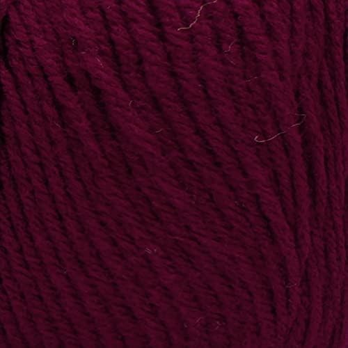 Red Heart Super Saver Jumbo Burgundy Yarn - 2 Pack of 396g/14oz - Acrylic - 4 Medium (Worsted) - 744 Yards - Knitting/Crochet thumbnail 6