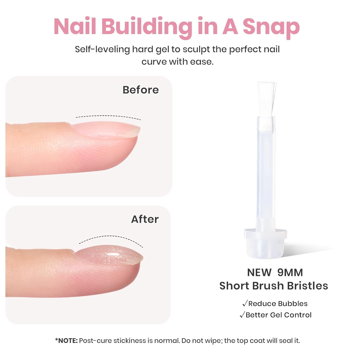 Beetles Builder Gel for Nails 7-in-1 Light Pinkish Brown Glitter Strengthener Gel for Nails Apex & Extension DIY Salon at Home Beauty Gift Sets for Women thumbnail 5