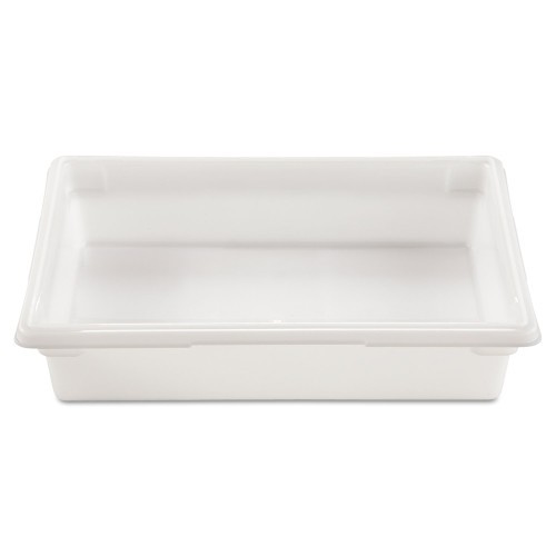 Rubbermaid Commercial Food/Tote Boxes, 8.5 gal, 26 x 18 x 6, White, Plastic (3508WHI) thumbnail 3