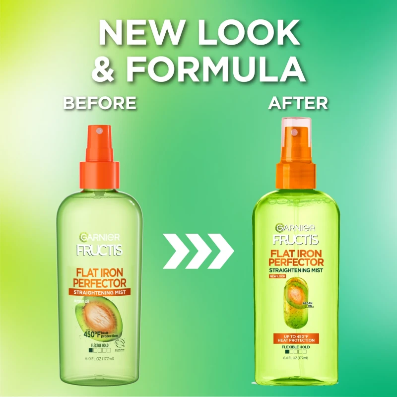 Garnier Fructis Flat Iron Perfector Straightening Mist Hair Sprays Argan Oil All Hair Types 6 fl oz thumbnail 4