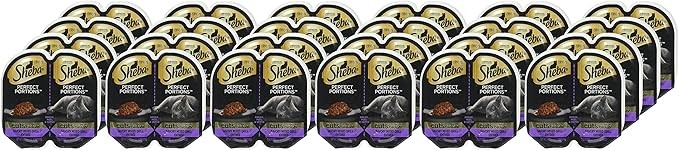 Sheba Perfect Portions Wet Cat Food Cuts in Gray Savory Mixed Grill Entree, 2.6 oz. Twin-Pack Trays (24 Count, 48 Servings) thumbnail 4