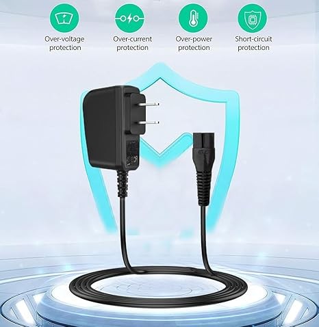 Replacement Charger for Wahl 9649 Hair Clipper, Compatible with Wahl 9649 9649P Color Pro Cordless Trimmer Power Cord thumbnail 3