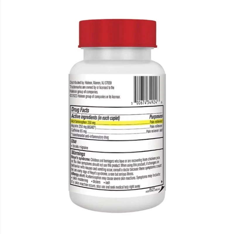 Excedrin Migraine Tablets, 300 Ct thumbnail 4
