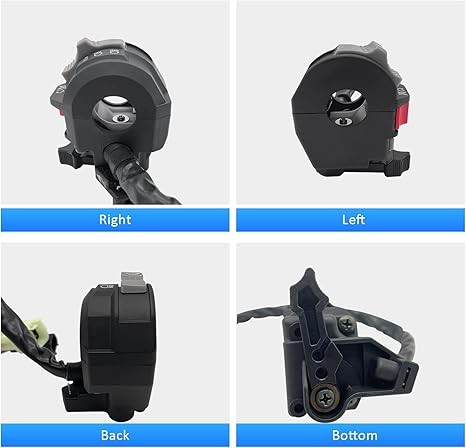 Control Switch Button Engine Start Run Off Headlight for Yamaha ATV Big Bear 250 400 Bruin 250 350 Grizzly 350 400 660 Kodiak 400 450 Raptor 350 660 Wolverine 350 450 YFM,OEM#5LP-83973-01-00 thumbnail 5