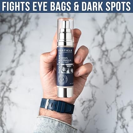 Particle Face Cream for Men 6 in 1 anti aging cream fights eye bags dark spots thumbnail 6