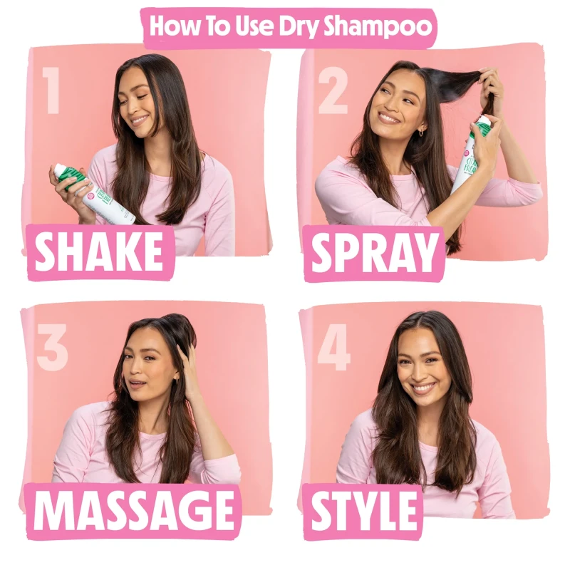 Not Your Mother's Clean Freak Unscented Dry Shampoo, 7 oz thumbnail 2