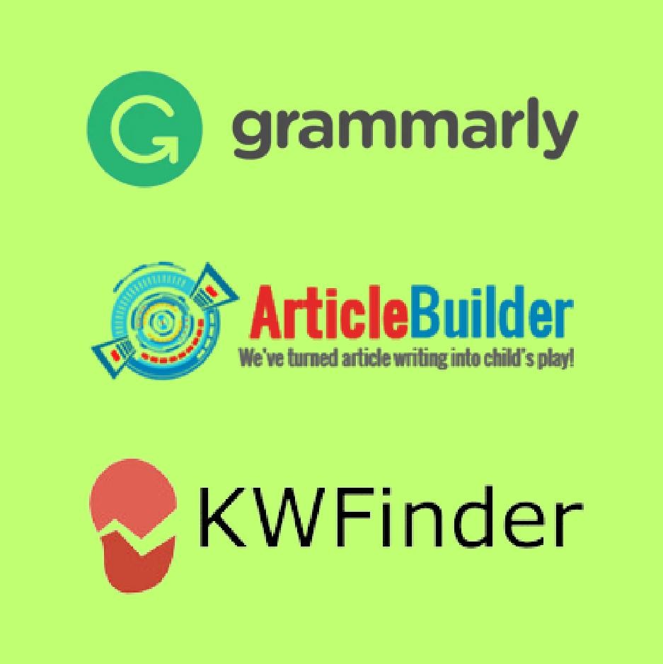 Grammarly+ArticleBuilder+KWFinder - ( 1 month subscription )