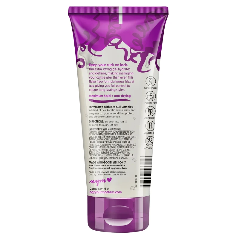 Not Your Mother's Curl Talk Lasting Definition Flash Freeze Gel, Extra Strong Hold, 6 fl oz thumbnail 2
