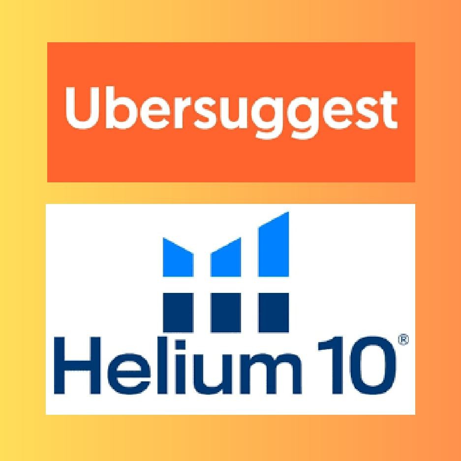 Ubersuggest + Helium 10 = 1 month per user