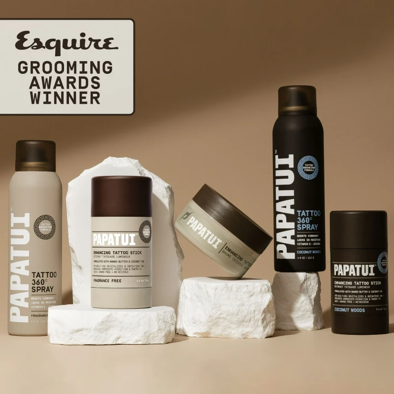 Papatui Men's Enhancing Tattoo 360 Degree Spray, Coconut Woods, 4 oz thumbnail 7