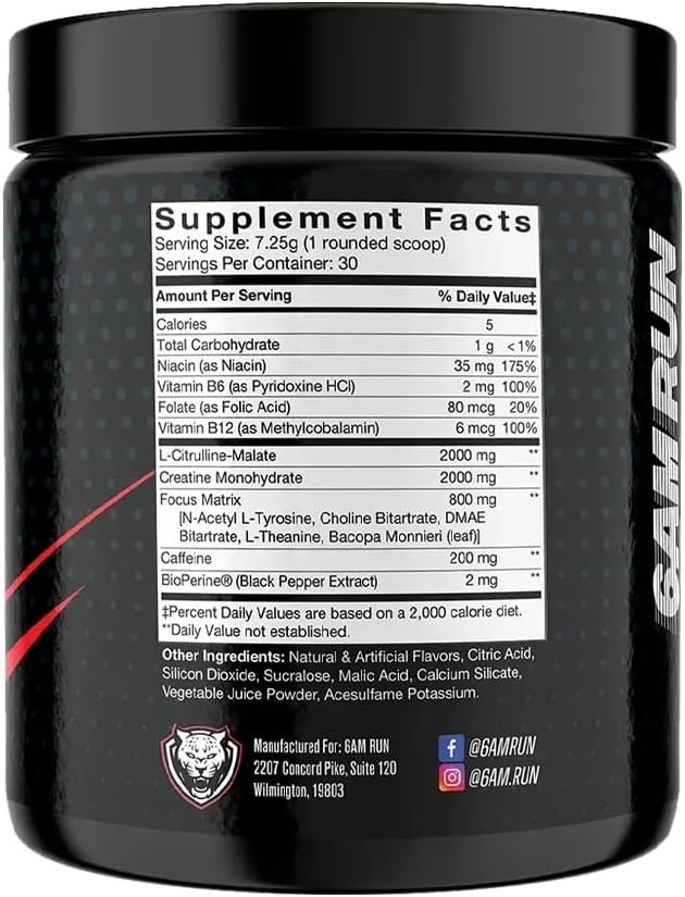 6AM Run Sprint, Pre-Workout Supplement for Runners, Amino Energy Formula for Cardio & Conditioning, Best Pre-Workout for Endurance, Running & Performance, Lemonade Flavor, 30 Servings thumbnail 3